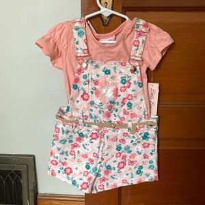 2 piece toddler overalls. NWT! Size 3T